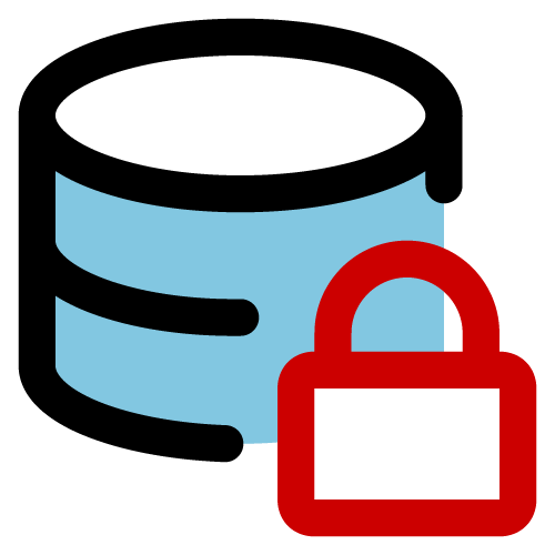 World class secure cloud storage icon